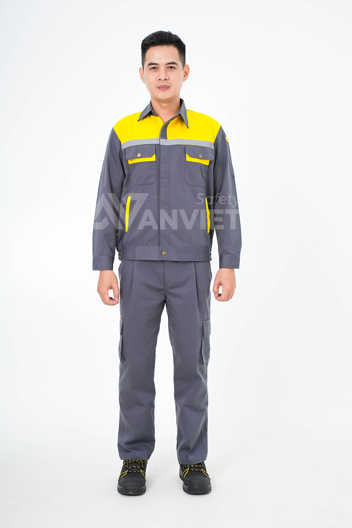 Quần áo bảo hộ lao động Evinz AV20 cho kỹ sư